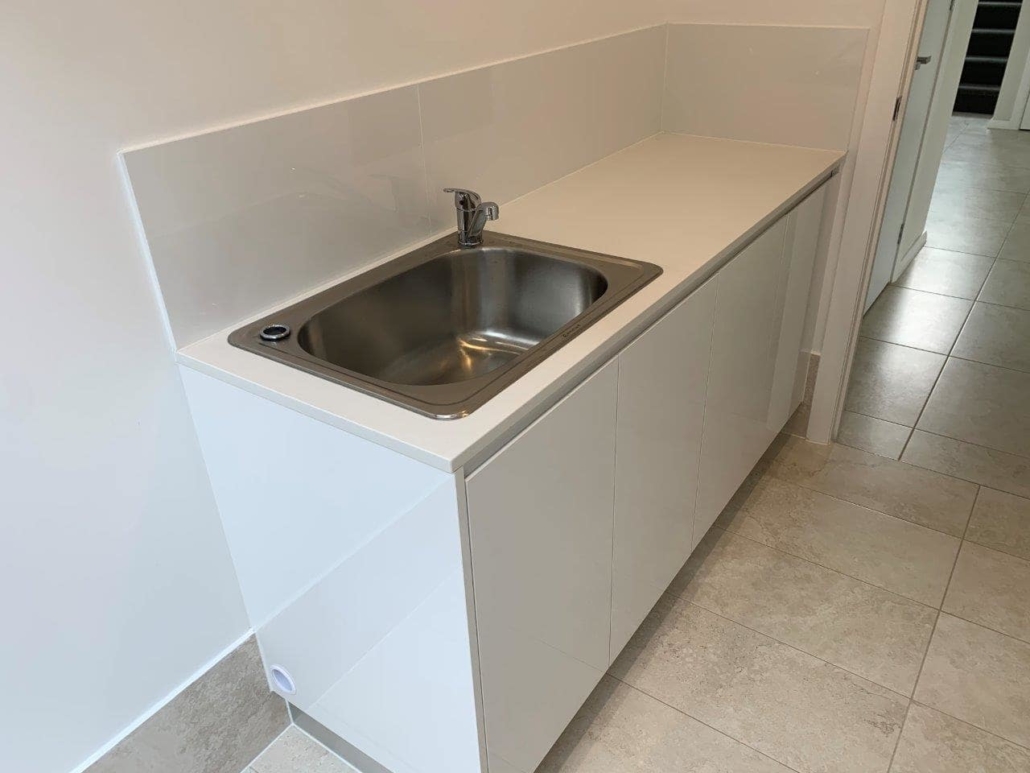 Laundry stone benchtop